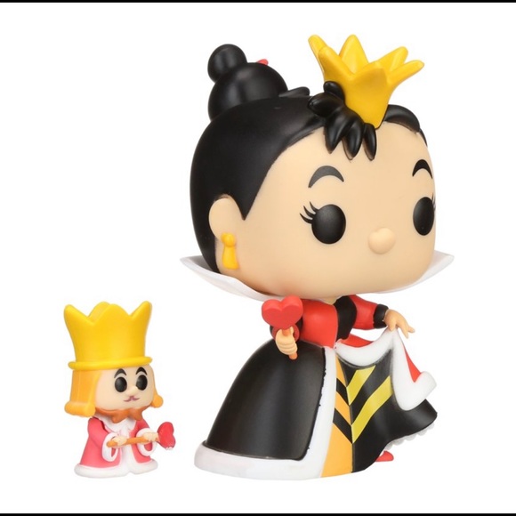 ♥️Alice in Wonderland♥️ 70th Anniversary- Queen Of Hearts with King #106… - Picture 4 of 14